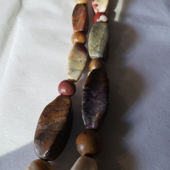 𝅺jay KING multi jasper double strandnecklace - Picture 6 of 13